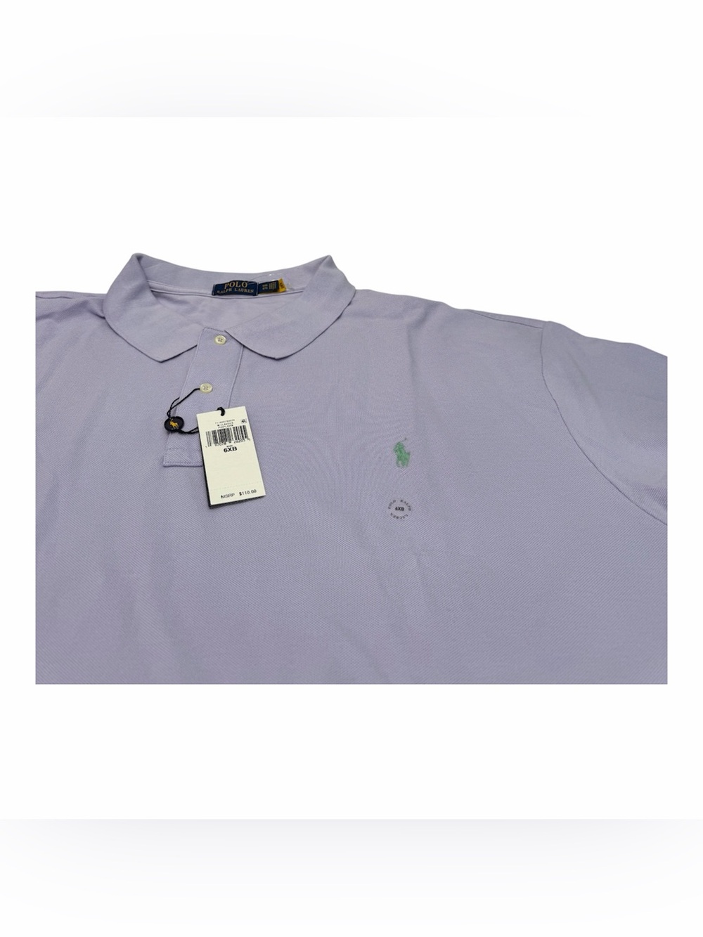 Polo Ralph Lauren Men’s Classic Fit Polo Shirt Purple 6XB NWT